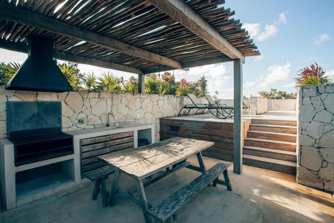 Vida Boho Apart 6 With Special Fee To Access Hotel Bardo Tulum Exteriör bild